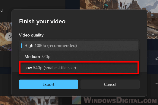 How to Compress a Video in Windows 11