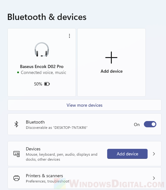 How to Connect Bluetooth Headphones to Windows 11