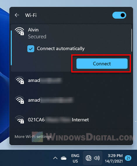 How to Connect to WiFi Network on Windows 11 Laptop Desktop PC
