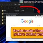 How to Copy Chrome User Profile to Another Profile