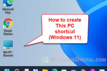 How to Create This PC Shortcut on Desktop in Windows 11