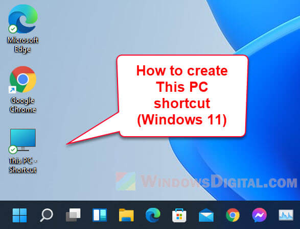 How To Create This Pc Shortcut On Desktop In Windows 11 - Vrogue