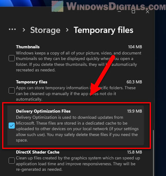 How to Delete Delivery Optimization Files in Windows 11