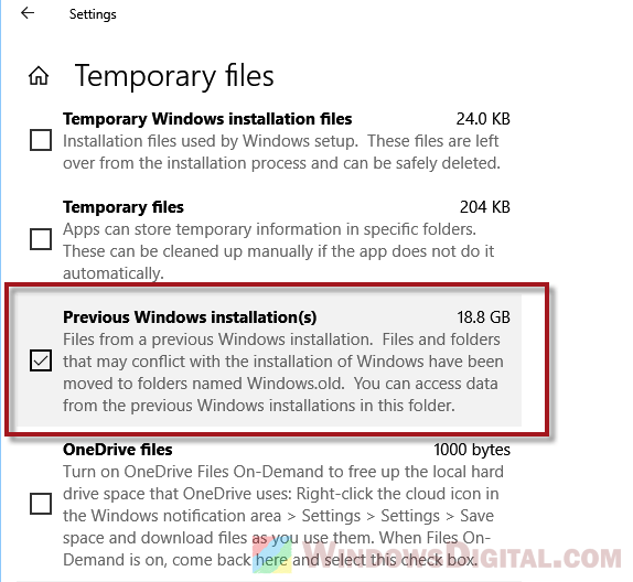 How to Delete Old Windows Folder in Windows 11/10 Access Denied