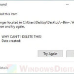 How to Delete a Ghost File in Windows 10