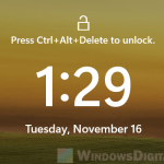 How to Disable CTRL+ALT+DEL in Windows 11