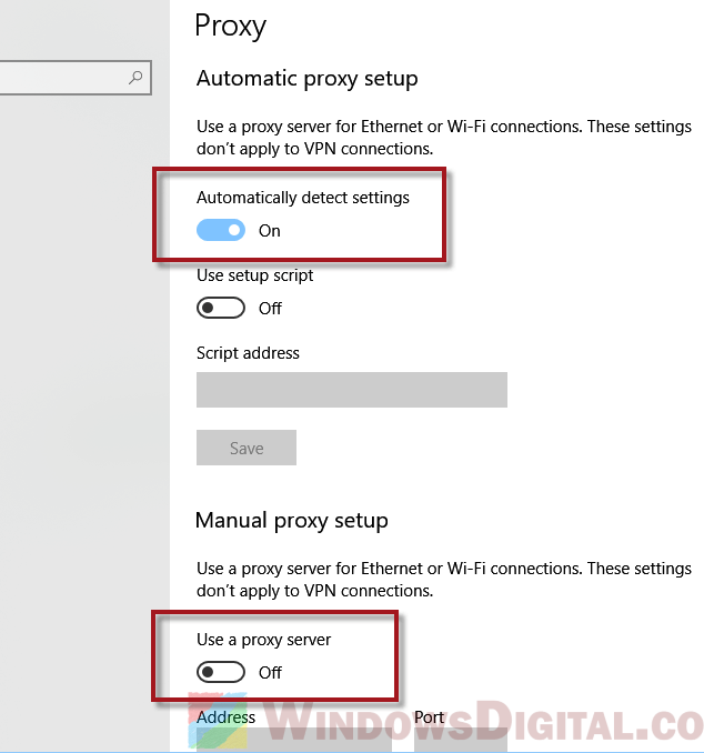 How to Disable Proxy Settings in Windows 11/10 Permanently