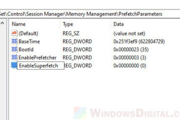 How to Disable Superfetch and Prefetch in Windows 10
