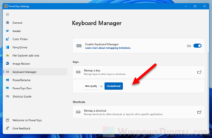 How to Disable a Key on Keyboard in Windows 11