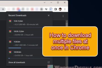 How to Download Multiple Files at Once in Chrome