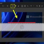 How to Draw a Straight Line in Snipping Tool
