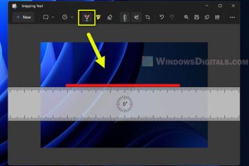 How to Draw a Straight Line in Snipping Tool