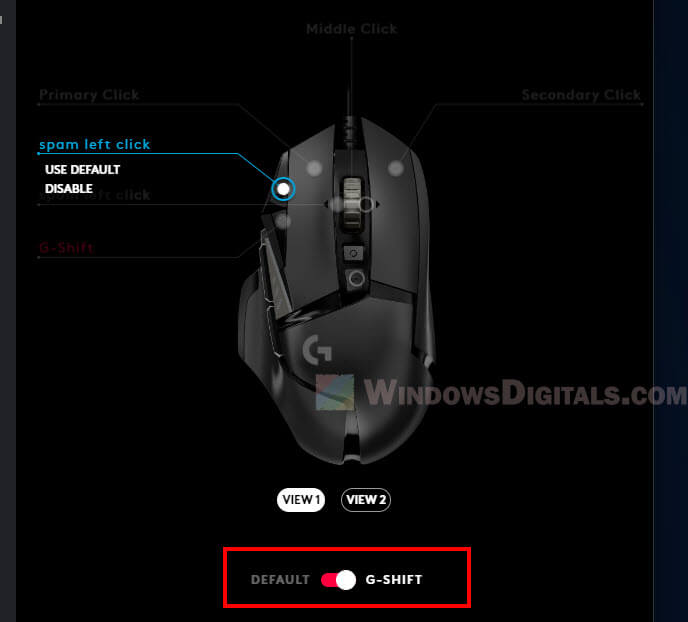 How to Enable G-Shift on Logitech mouse