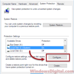 How to Enable System Restore in Windows 10