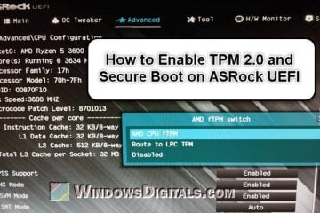 How to Enable TPM 2.0 and Secure Boot on ASRock