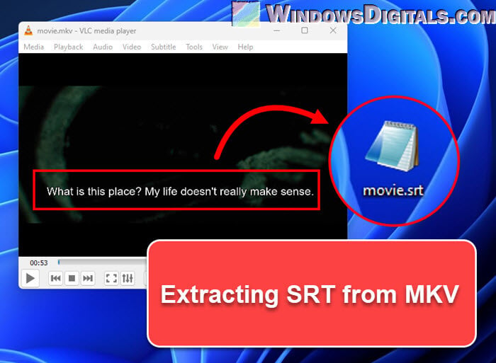 How to Extract SRT Subtitles From MKV