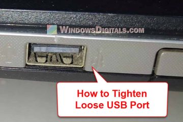 How to Fix a Loose USB Port