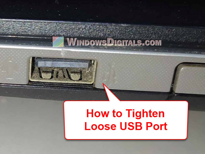 How to Fix a Loose USB Port