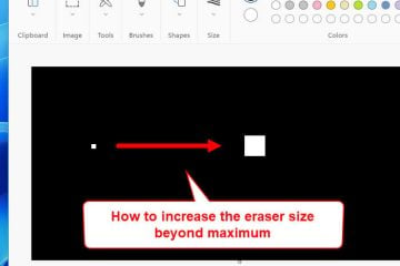 How to Increase Eraser Size in Paint Windows 11