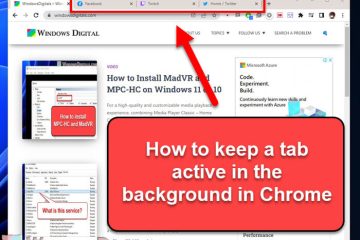 How to Keep a Tab Active in Chrome