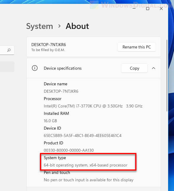 How to Know If Windows 11 is ARM 64-bit or 32-bit