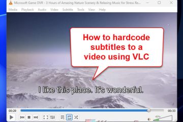 How to Merge Subtitles With Video Permanently Using VLC