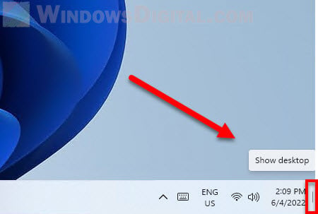 How to Minimize All Windows on Windows 11