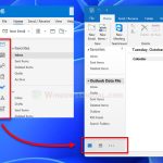 How to Move Outlook Navigation Pane to Bottom