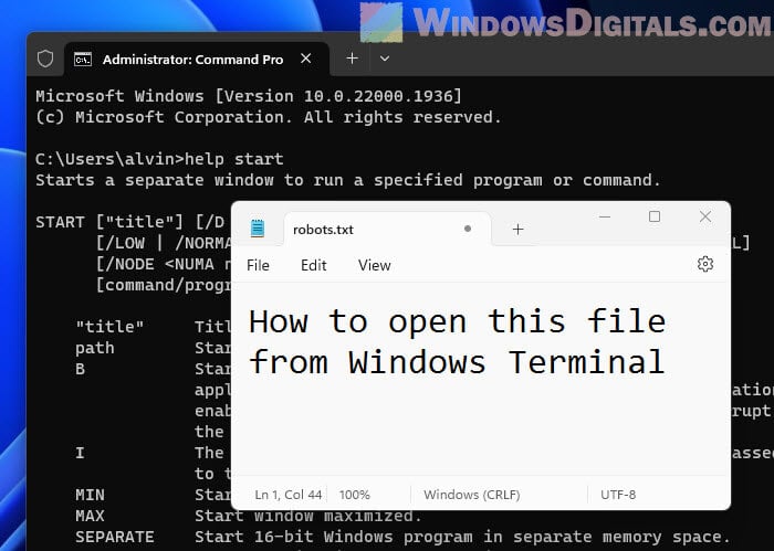 How To Open A File Or Folder In Windows 11 Terminal CMD how-to-open-a-file-or-folder-in-windows-11-terminal-cmd