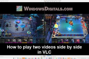 How to Play Two Videos Side by Side in VLC Media Player