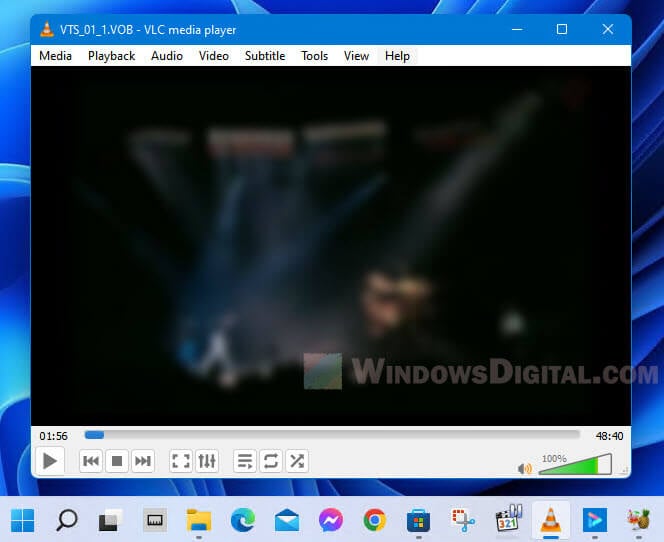 How to Play VOB Files on Windows 11