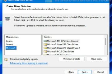 How to Reinstall Printer Driver on Windows 11