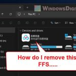 How to Remove Baidu Wangpan Shortcut from This PC