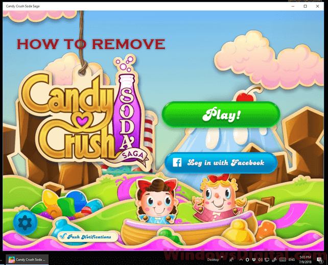 How to Remove Candy Crush Soda Saga from Windows 10 all users