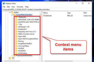 How to Remove Items from Right-Click Menu in Windows 11