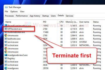 How to Remove MFResident.exe in Windows 11