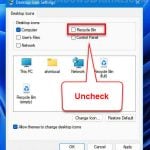 How to Remove Recycle Bin From Desktop Windows 11