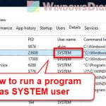 How to Run CMD PowerShell Regedit as SYSTEM in Windows 11