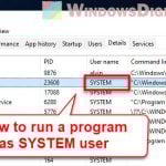 How to Run CMD PowerShell Regedit as SYSTEM in Windows 11
