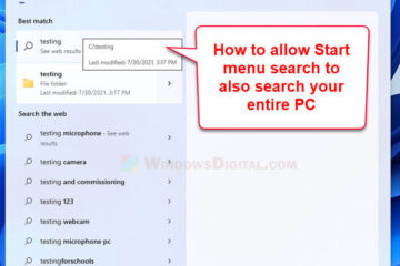 How to Search for Files in Windows 11 Start Menu Search