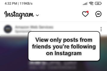 How to See Only Friends' Posts on Instagram