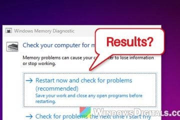 How to See Windows Memory Diagnostic Results in Windows 11