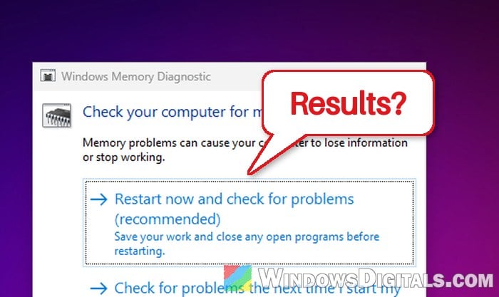 How to See Windows Memory Diagnostic Results in Windows 11
