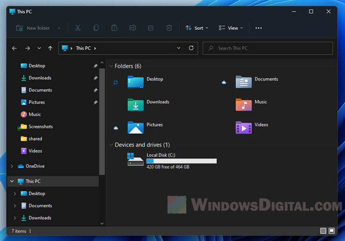 How to Set File Explorer Default to This PC on Windows 11