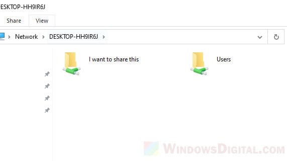 How to Share a Folder in Windows 10 in Local Network Without Password
