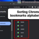 How to Sort Bookmarks in Alphabetical Order in Chrome
