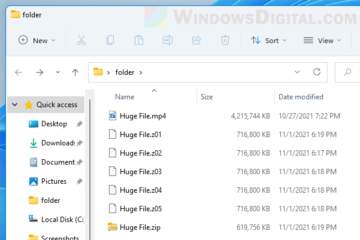 How to Split a File Into Multiple Files in Windows 11