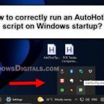 How to Start AutoHotkey Script on Windows 11 10 Startup