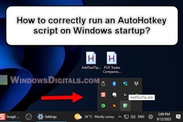 How to Start AutoHotkey Script on Windows 11 10 Startup