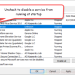 How to Stop Services From Running at Startup on Windows 10